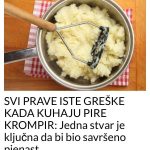 SVI ČESTO GREŠE NA ISTE NAČINE KOD PRIPREME PIRE KRUMPIRA: Postoji jedan bitan faktor za postizanje te idealne pahuljaste teksture. SVI ČESTO GREŠE NA ISTE NAČINE KOD PRIPREME PIRE KRUMPIRA: Postoji jedan bitan faktor za postizanje te idealne pahuljaste teksture. - featured image