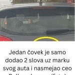 D0DA0 JE 2 slova uz marku svog auta i nasmejao ceo Balkan do suza… (foto) D0DA0 JE 2 slova uz marku svog auta i nasmejao ceo Balkan do suza… (foto) - featured image