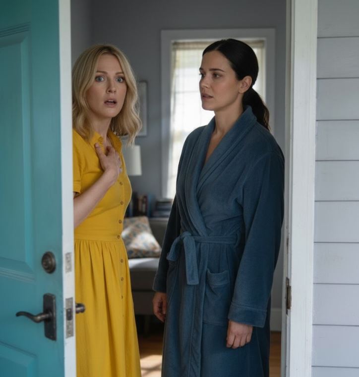 Kada je moj let otkazan i vratila sam se kući nakon neuspešnog službenog putovanja, videla sam neznanku u mom kućnom ogrtaču. - featured image Kada je moj let otkazan i vratila sam se kući nakon neuspešnog službenog putovanja, videla sam neznanku u mom kućnom ogrtaču. - featured image