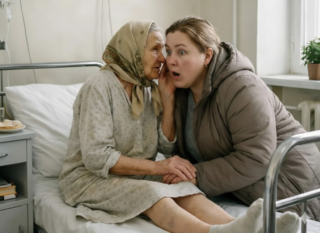 Moj muž je ležao u bolnici sa slomljenom nogom, a u susjednoj sobi bila je starija žena sa istom povredom. Postalo mi je žao nje, pa sam počela donositi hranu tri puta dnevno 😢 Prije otpusta, starica me iznenada uhvatila za ruku i tiho mi šapnula nešto što me šokiralo 😨😱 - featured image Moj muž je ležao u bolnici sa slomljenom nogom, a u susjednoj sobi bila je starija žena sa istom povredom. Postalo mi je žao nje, pa sam počela donositi hranu tri puta dnevno 😢 Prije otpusta, starica me iznenada uhvatila za ruku i tiho mi šapnula nešto što me šokiralo 😨😱 - featured image