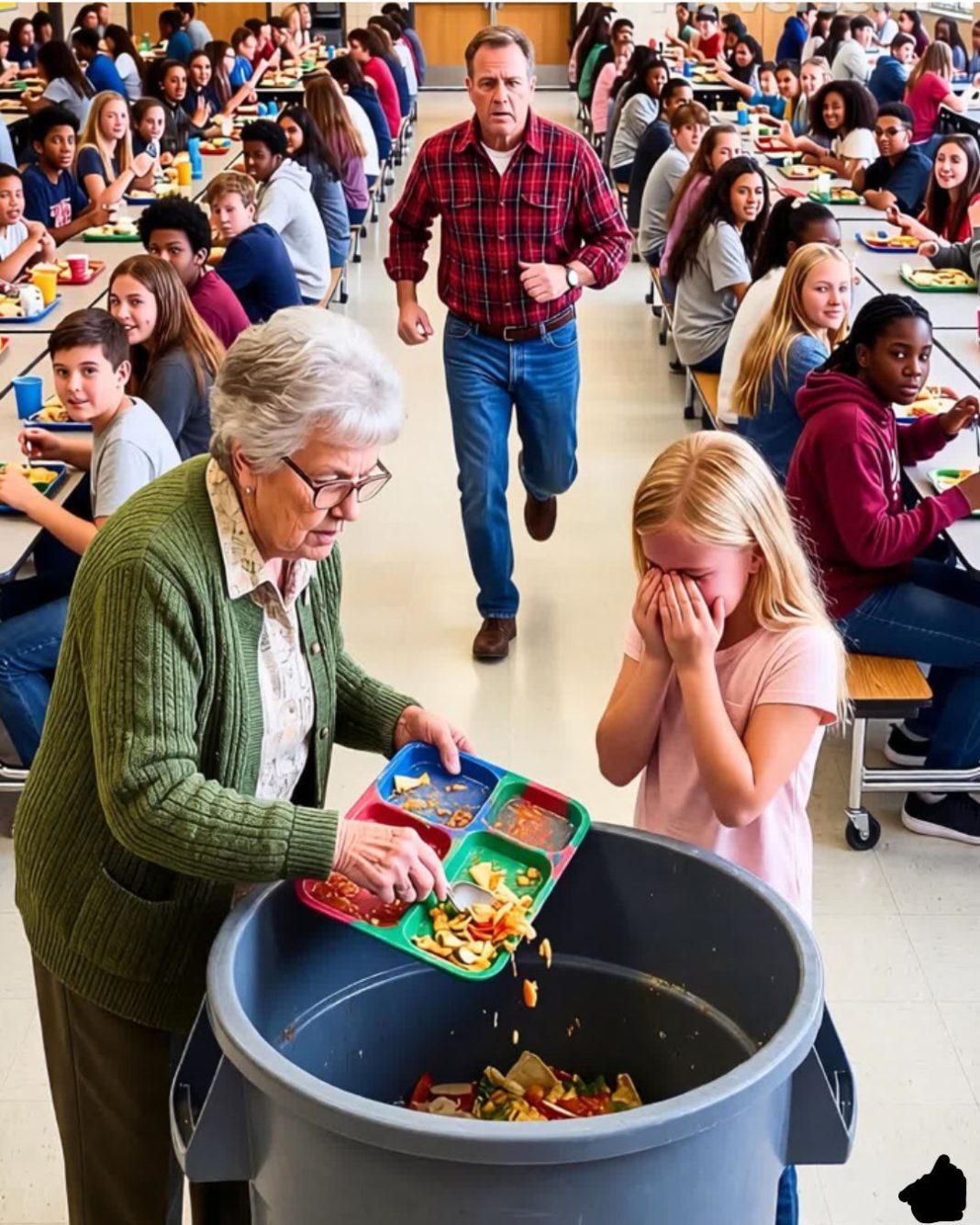 Došao sam da iznenadim ćerku u školi, a onda sam video kako joj učiteljica baca ručak u smeće - featured image
