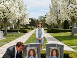 Ožalošćeni milijunaš posjećivao je grobove svojih kćeri svake subote — sve dok jedna siromašna djevojčica nije pokazala na nadgrobne ploče i prošaptala: „Gospodine… one žive u mojoj ulici.” Ožalošćeni milijunaš posjećivao je grobove svojih kćeri svake subote — sve dok jedna siromašna djevojčica nije pokazala na nadgrobne ploče i prošaptala: „Gospodine… one žive u mojoj ulici.” - featured image