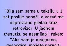 “Bila sam sama u taksiju u 1 sat poslije ponoći…” “Bila sam sama u taksiju u 1 sat poslije ponoći…” - featured image