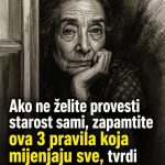 Ako ne želite provesti starost sami, zapamtite ova 3 pravila koja mijenjaju sve, tvrdi poznati psiholog Ako ne želite provesti starost sami, zapamtite ova 3 pravila koja mijenjaju sve, tvrdi poznati psiholog - featured image