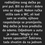 “Otišla sam na ručak s roditeljima svog dečka po prvi put…”