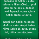 U Njemačkoj je Sakib nedavno postao član jednog auto salona